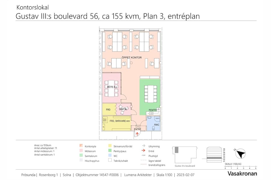 Kontorslokal på Gustav lll:s Boulevard 56, entréplan, Solna – bild 10