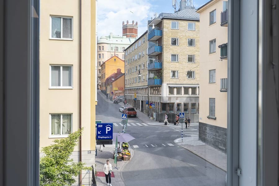 Östgötagatan 12 - Utsikt mot Östgötagatan