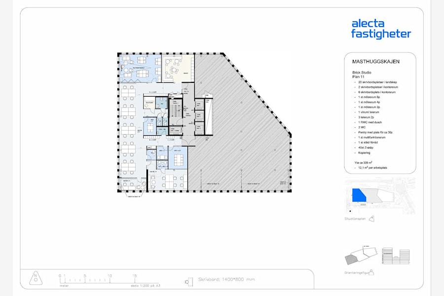 Masthamnsgatan 5 - Planlösning