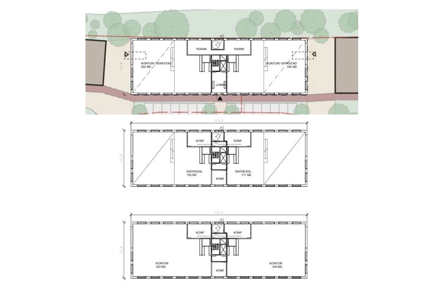 Sjöängsvägen 1 - Planlösning