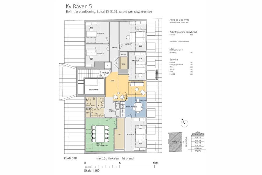 Kontorslokal på Sibyllegatan 81, Stockholm – bild 17