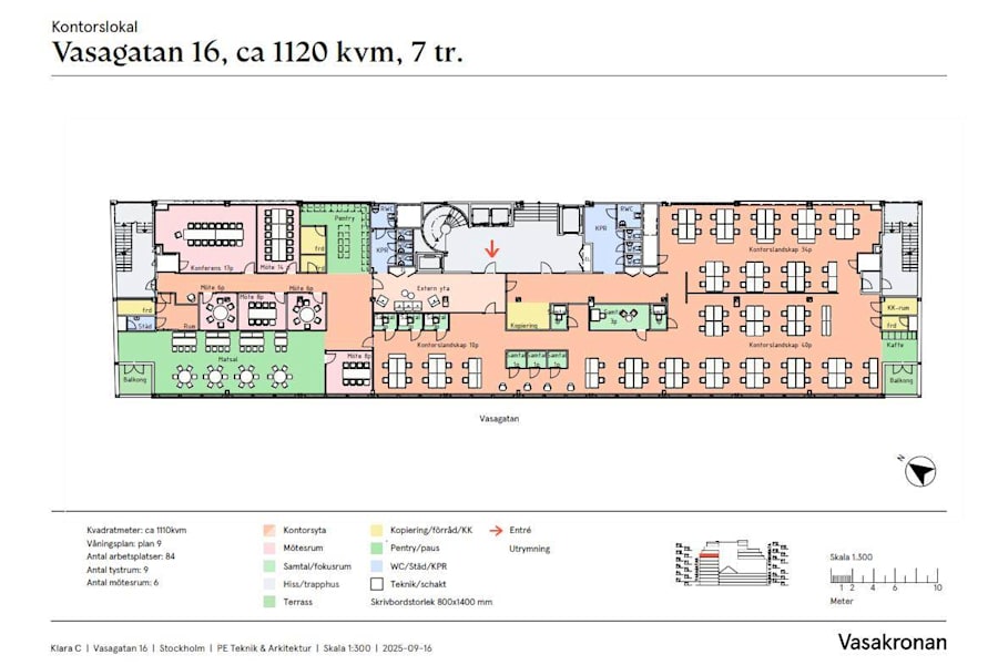Kontorslokal på Vasagatan 16 - KLARA C, Stockholm – bild 5