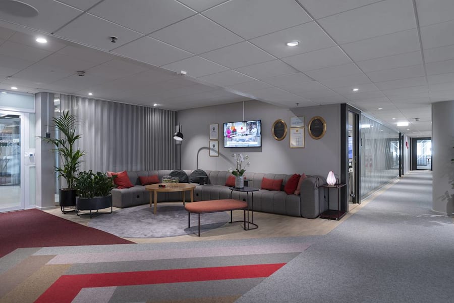 Östgötagatan 12 - Reception och lounge