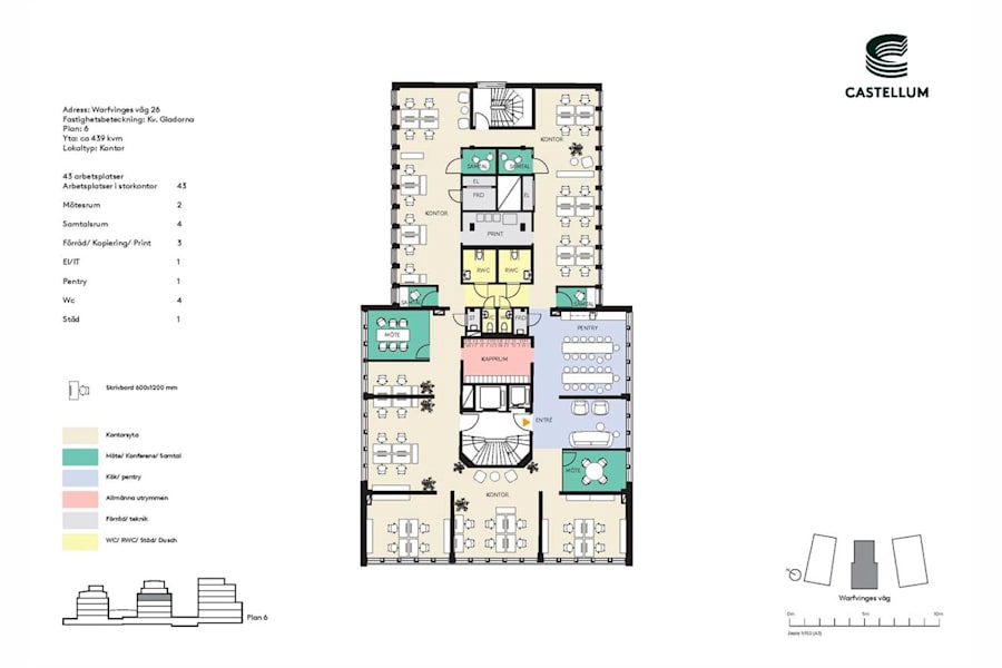 Kontorslokal på Warfvinges väg 26, Stockholm – bild 3
