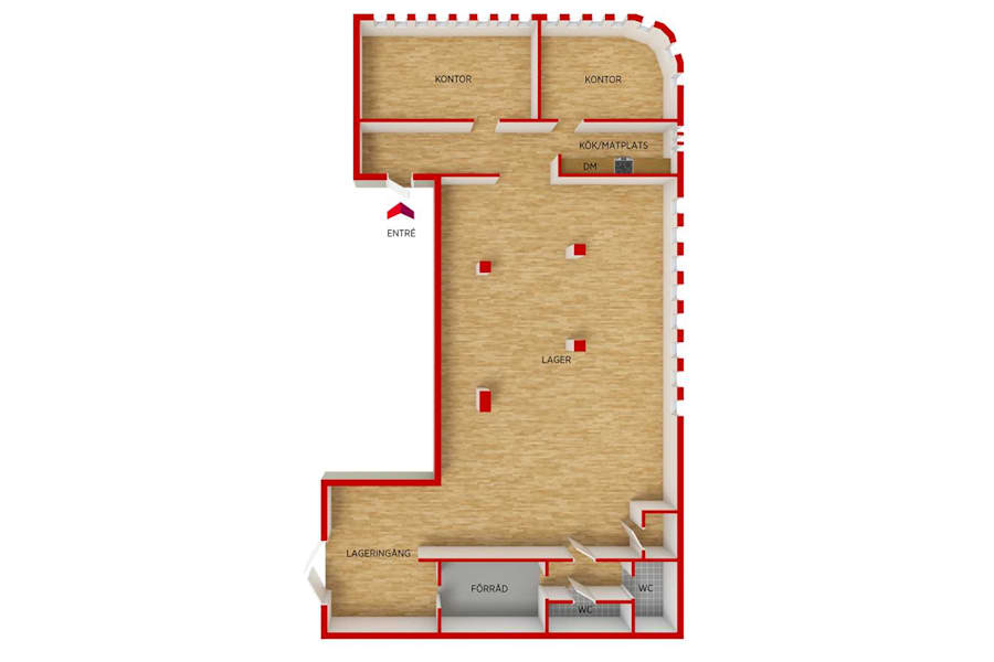 Butikslokal på Ringvägen 6, Stockholm – bild 17