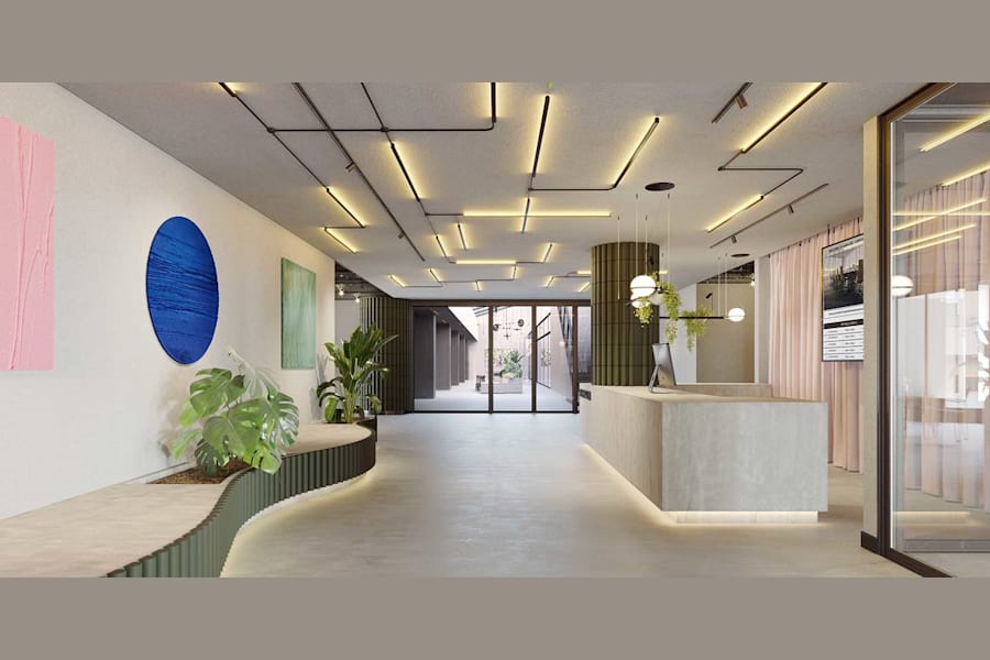 Gävlegatan 22 - Planerad entré