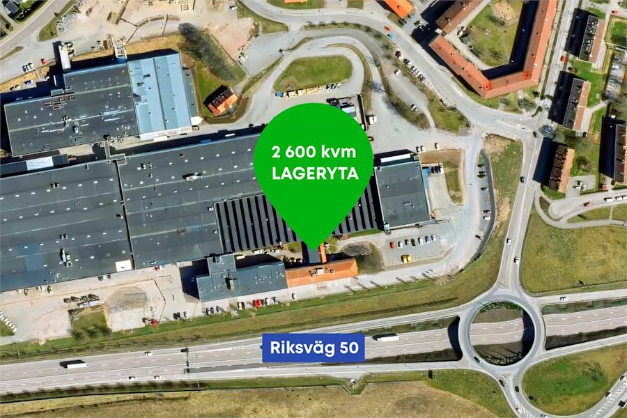 Industrilokal på Luxorgatan 1, Motala