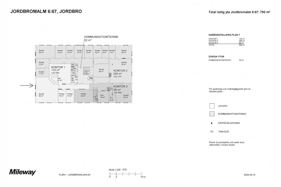 Armaturvägen 3D - Plan 1, Kontor 1