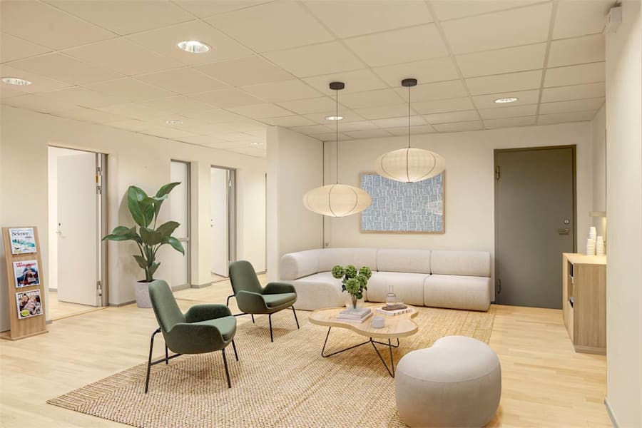 Coworking-plats på Geijersgatan 6, Limhamn