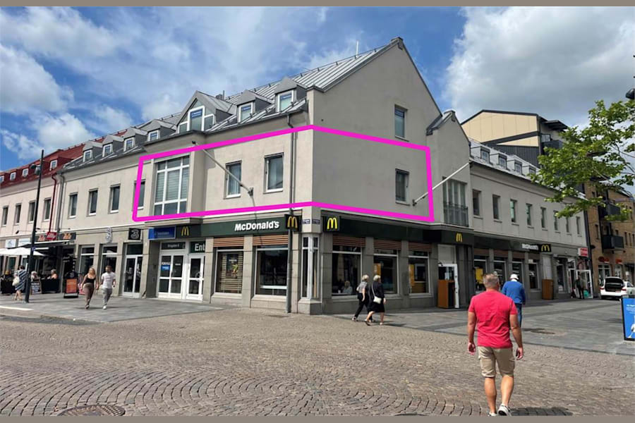 Kontorslokal på Storgatan 13, Halmstad