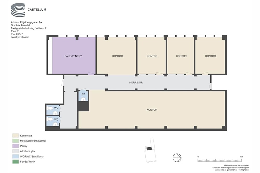 Kontorslokal på Flöjelbergsgatan 7 A, MÖLNDAL – bild 2