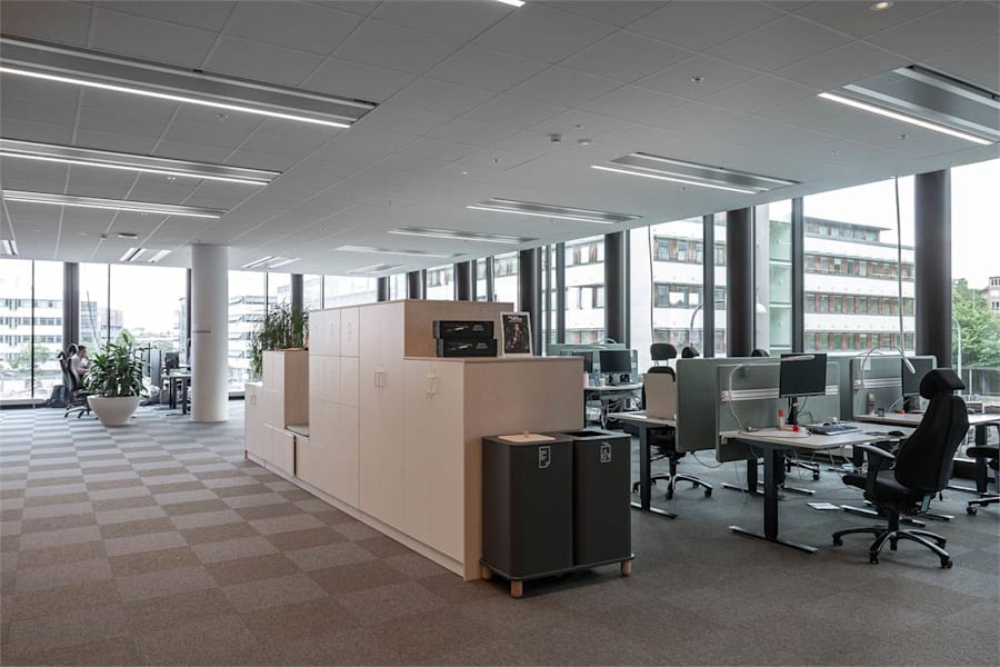 Rättarvägen 3, 6 tr - Solna United - Ljusa öppna kontorslandskap (generell bild för fastigheten)