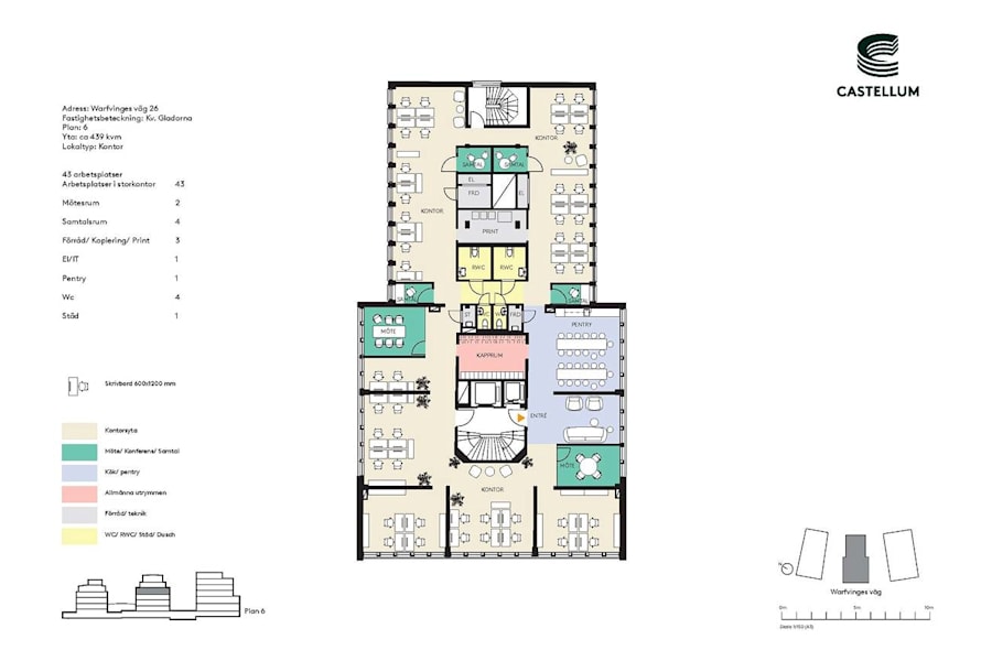 Kontorslokal på Warfvinges väg 26, Stockholm – bild 3
