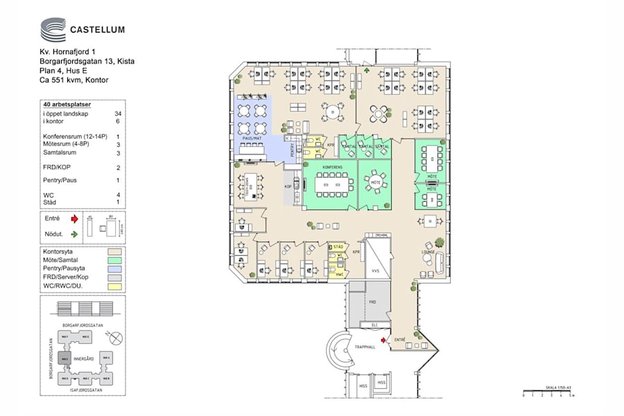 Kontorslokal på Borgarfjordsgatan 13, Kista – bild 3