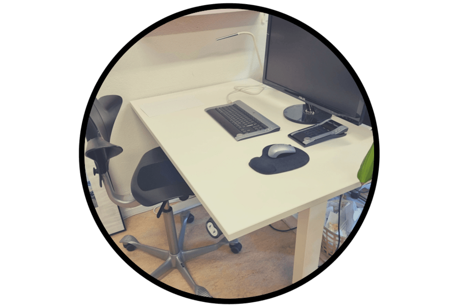 Coworking-plats på Lillåvägen 61, gatuplan baksidan, Bagarmossen – bild 3