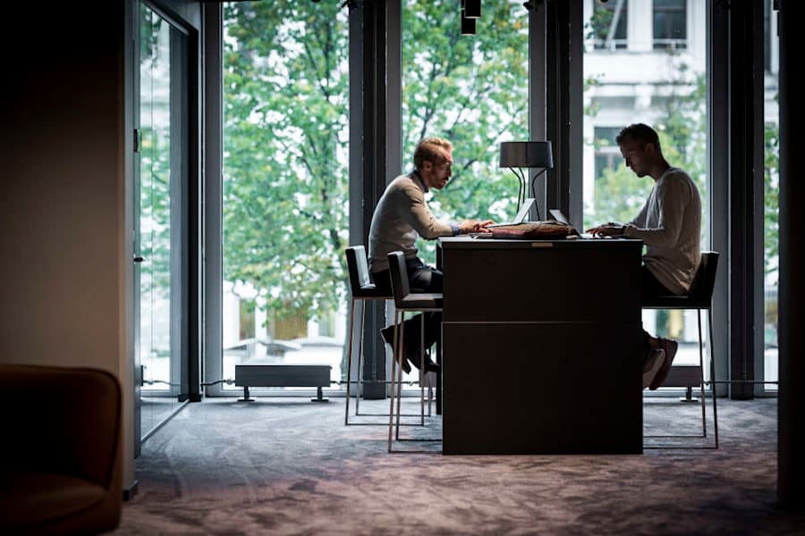 Coworking-plats på Kungsportsavenyn 21, Göteborg