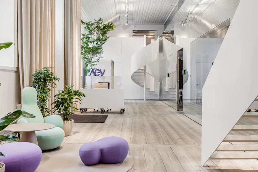 Coworking-plats på Storgatan 23C, Östermalm