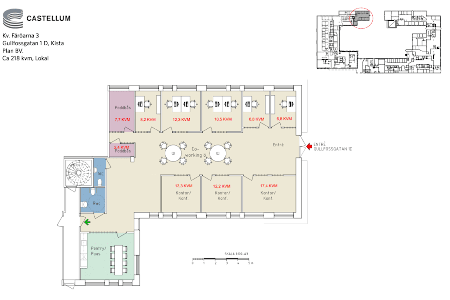 Coworking-plats på Gullfossgatan 1D, Stockholm – bild 6