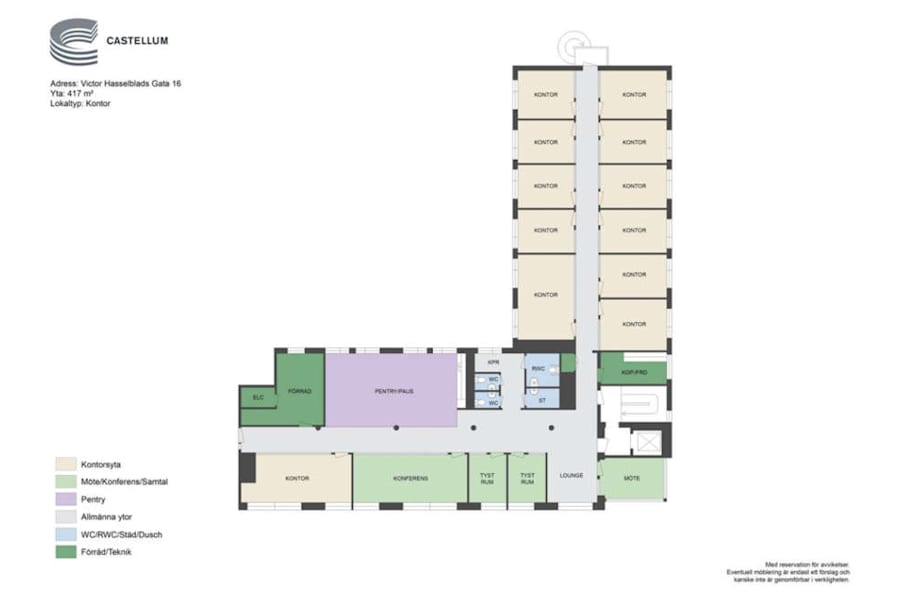 Kontorslokal på Victor Hasselblads Gata 16a, Västra Frölunda – bild 2