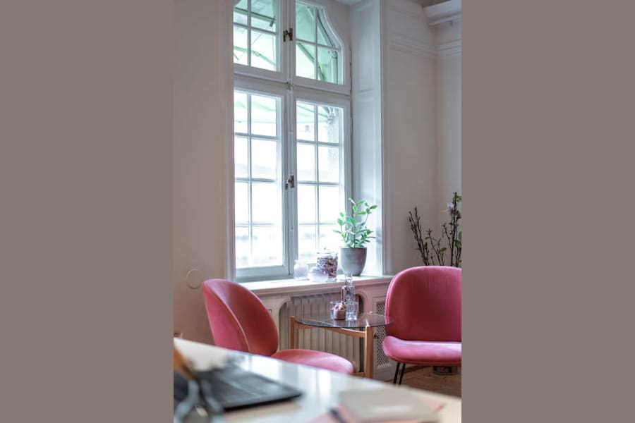 Coworking-plats på Strandvägen 7a, Stockholm