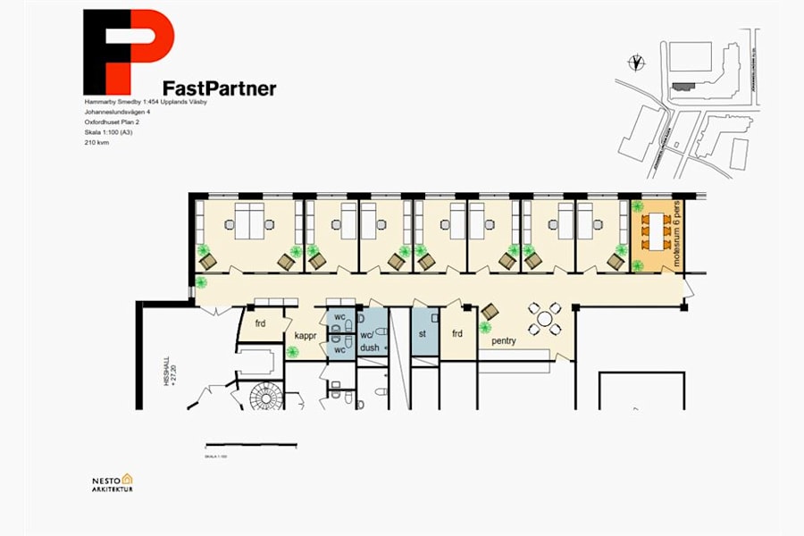 Kontorslokal på Johanneslundsvägen 4, Upplands Väsby – bild 9