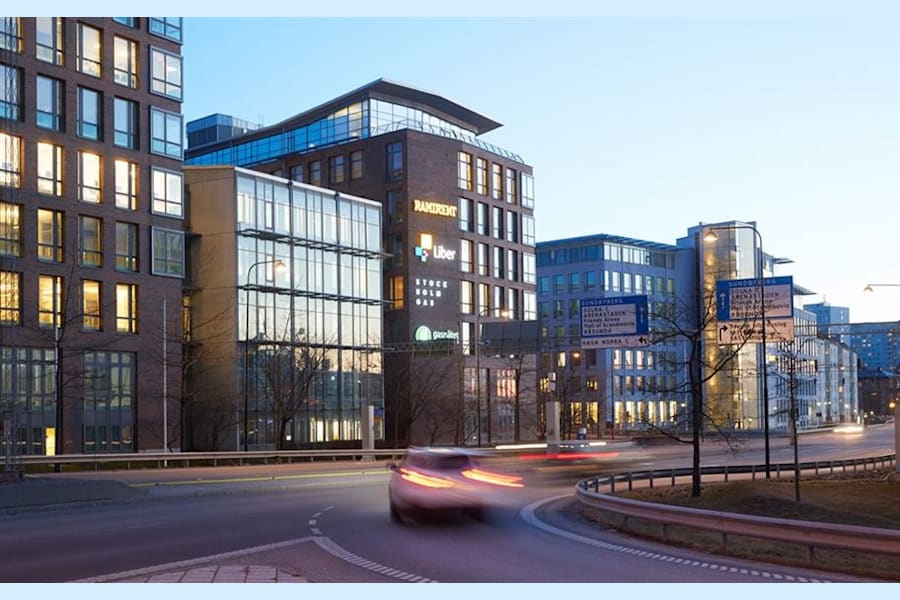 Råsundavägen 4 - 4.6 Solna Port - view from Frösundaleden (3)