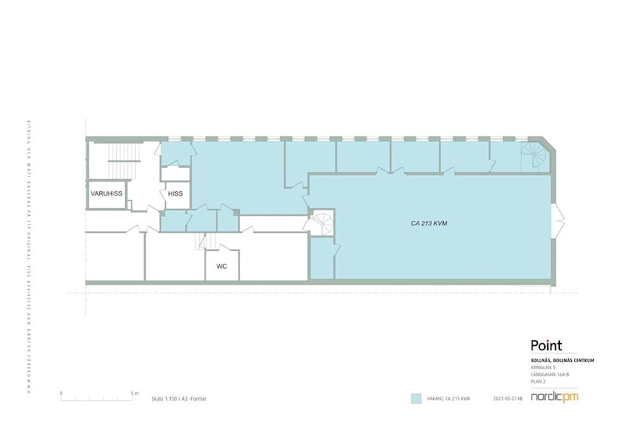 Långgatan 16 - Bollnäs Kringlan 5 Lindex-Huset Uthyrningsr. ca 213 kvm v20210527