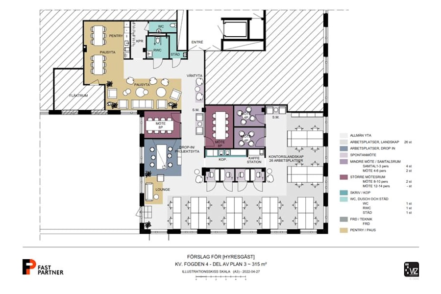 Bergtorpsvägen 43 a - Kv. Fogden 4 - Del av plan 3 - Förslag för HG (1)- 220427_001