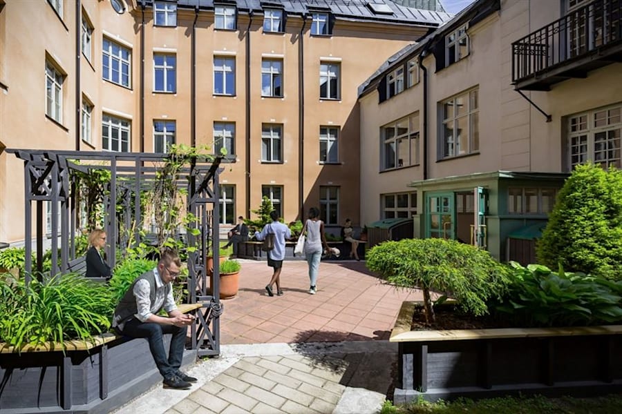 Gamla Brogatan 26, 4 tr - Ilustrationsbild 2, innergård