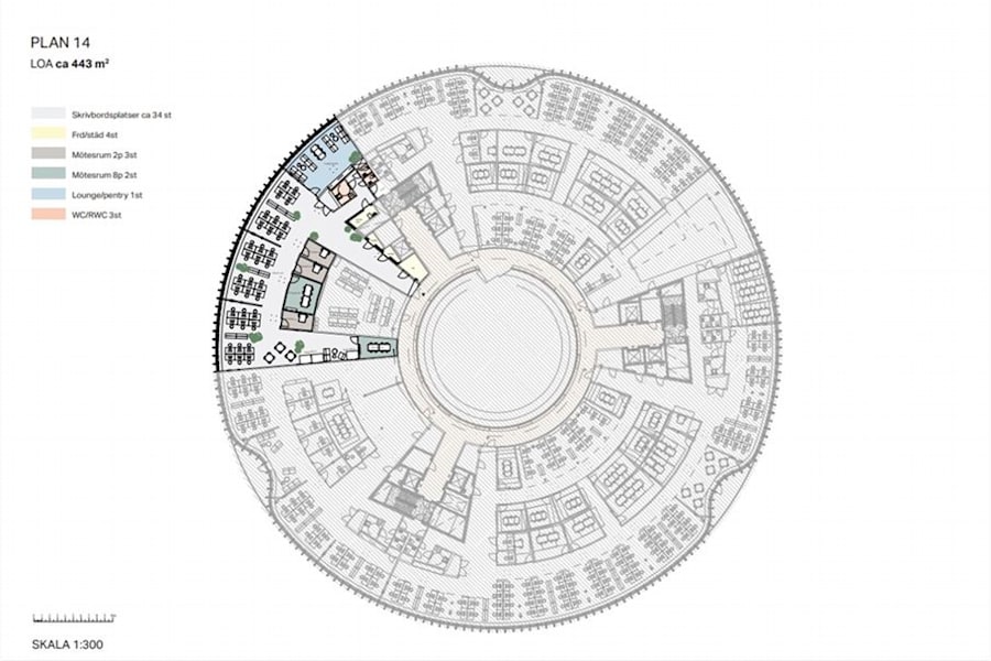 Hagaplan 1 - Plan 14 planritning