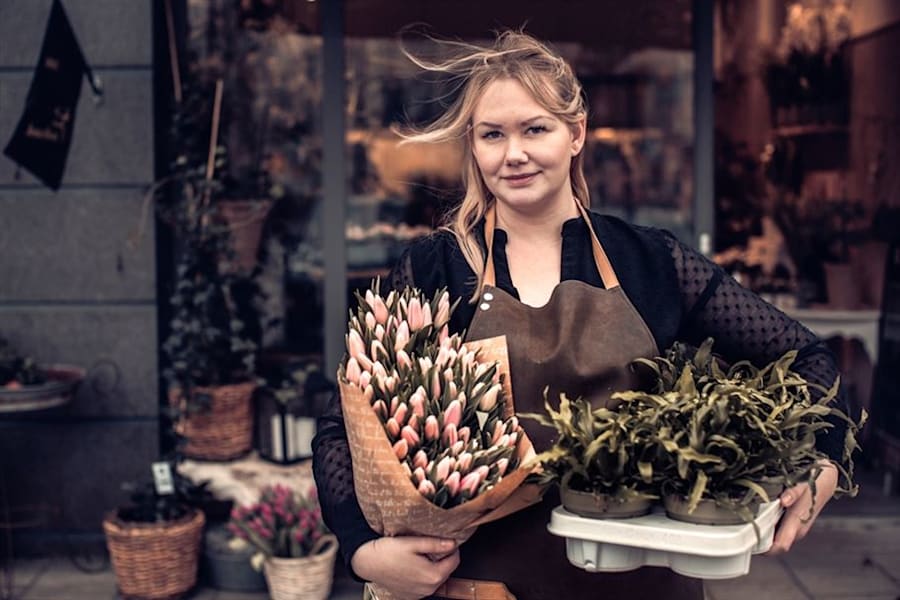 Telegrafgatan 4 - Blomtjejen