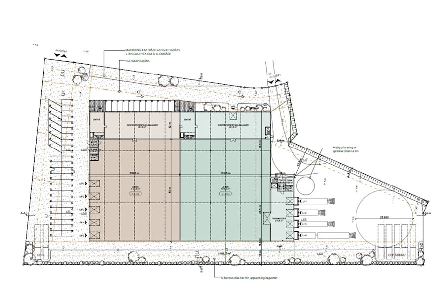 Vattenverksgatan 10 - Exempel två hyresgäster