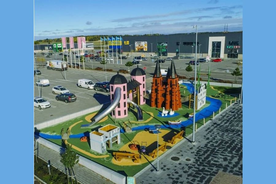 Takpannegatan 21 - lekplats