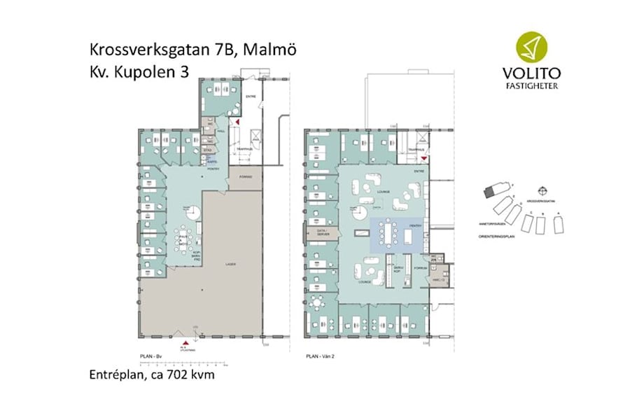 Krossverksgatan 7 B - 303-2053 Planrintning