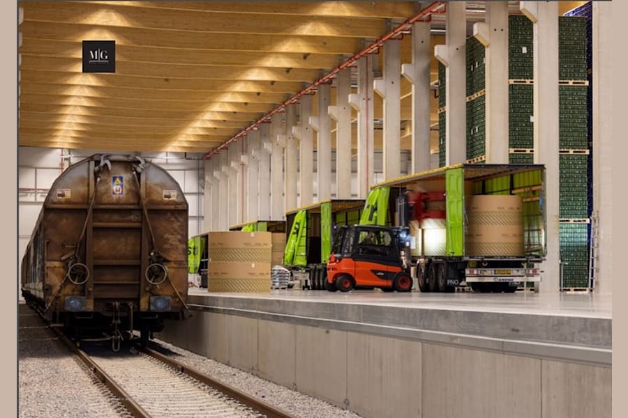 MG Park Eskilstuna - Holmenleden 100 - Järnväg
