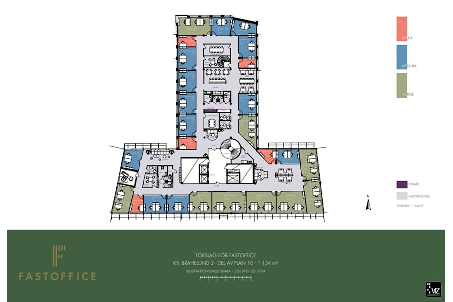 Råsundavägen 12 - Ritning SOlna port