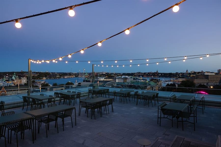 Mäster Samuelsgatan 17 - Terrass kväll(1)