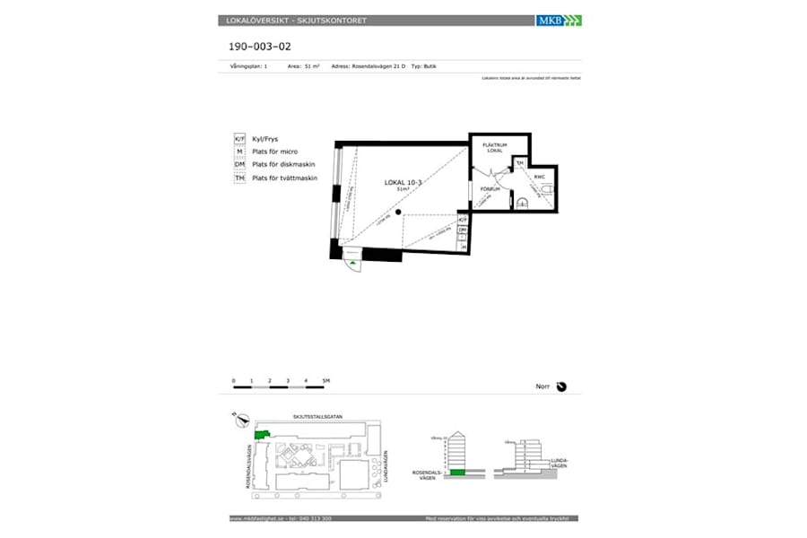Butikslokal på Rosendalsvägen 21 D, Malmö – bild 3