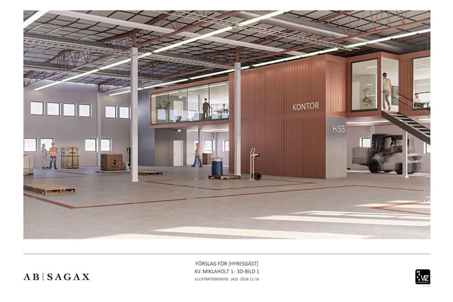 Haukadalsgatan 12 - Visionsbild