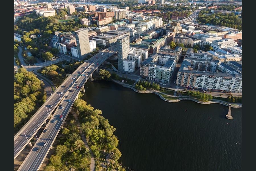 Franzéngatan 6 - 4959_Flygfoto Kungsholmens Strandpromenad(1)