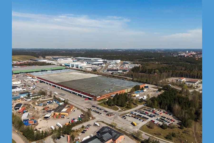 Dåntorpsvägen 12 - Fastigheten Flygfoto