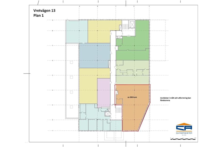 Vretvägen 13 - Planritning 11019-70013 200 kvm
