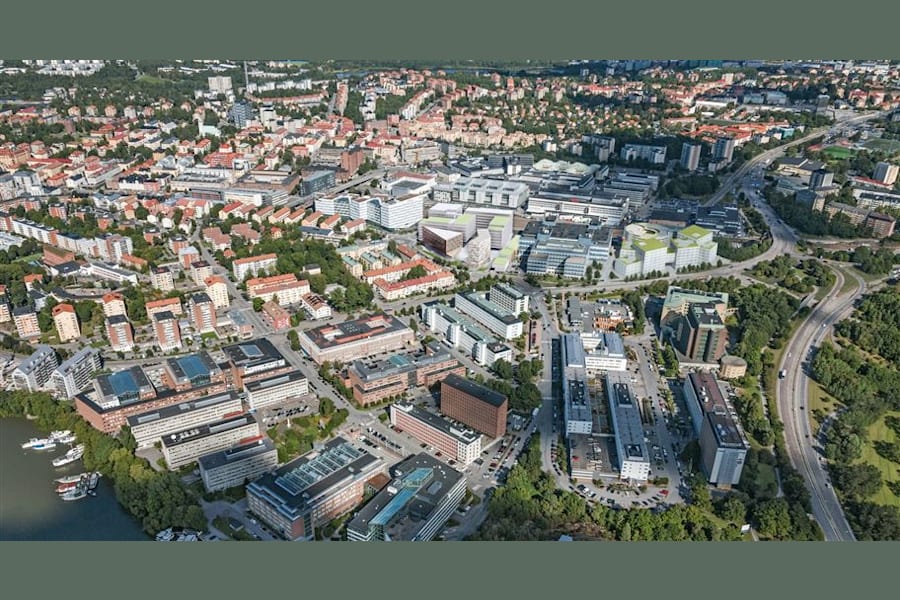 Solna Strandväg 3 - Aerial view - Solna strand