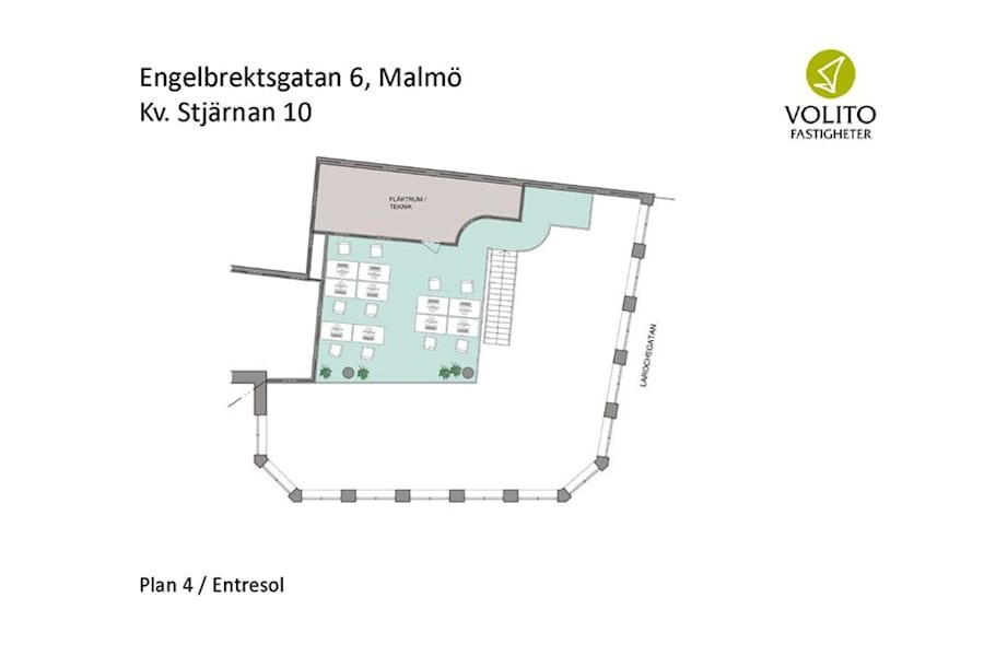 Engelbrektsgatan 6 - 315-2031 QCG plan 4 Planlösning