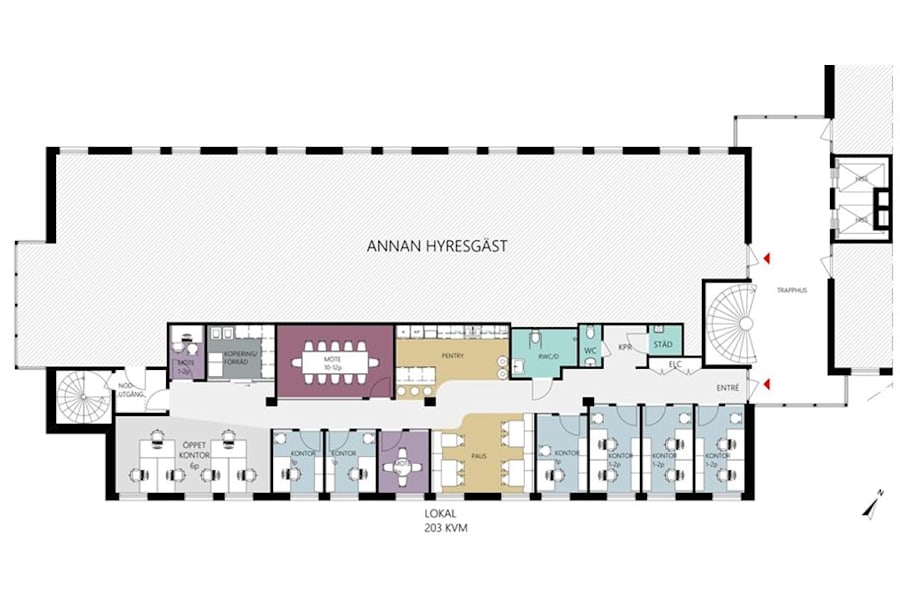 Kontorslokal på Aniaraplatsen 4-6, Sollentuna – bild 3
