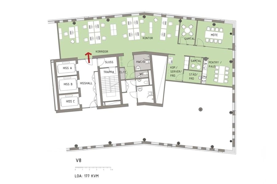 Kontorslokal på Hyllie Stationstorg 31, Malmö – bild 16