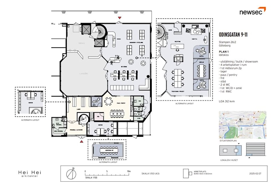 Odinsgatan 11 - Planritning