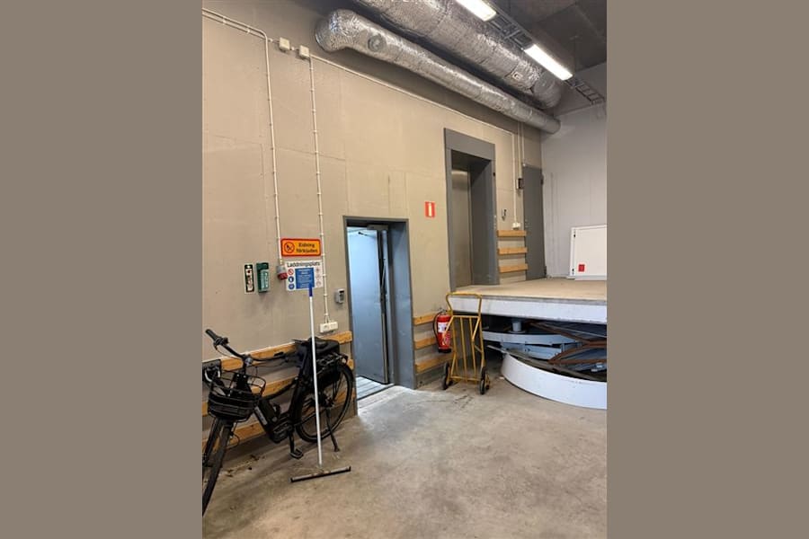 Segelbåtsvägen 2 - Bild godsmottagning