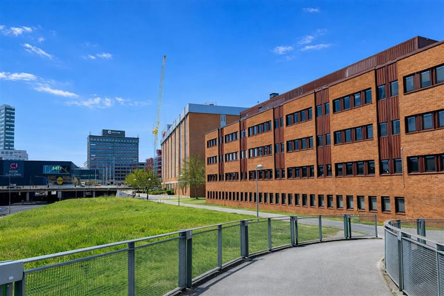 Knarrarnäsgatan 13 - Baksida fasad