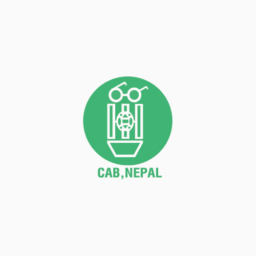 Cricket Association of the Blind, Nepal Logo